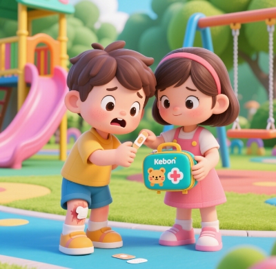 Kits de primeros auxilios para niños: diseños divertidos y funcionales
