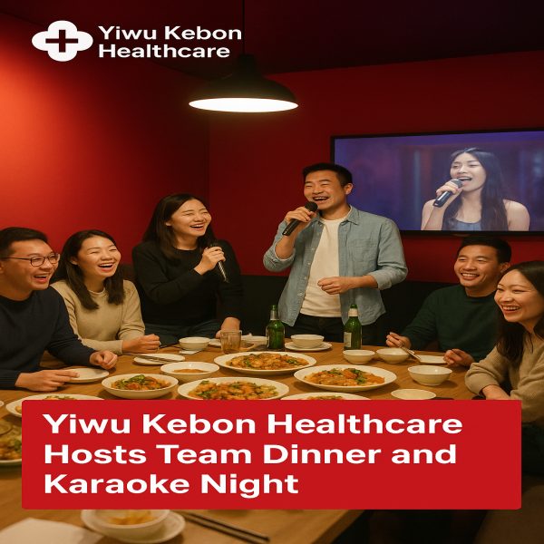 Yiwu Kebon Healthcare organiza la cena del equipo y la noche de karaoke