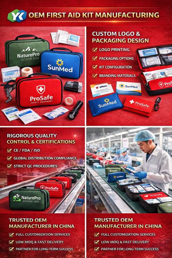 Botiquines de primeros auxilios OEM: una guía completa para importadores y distribuidores en 2026