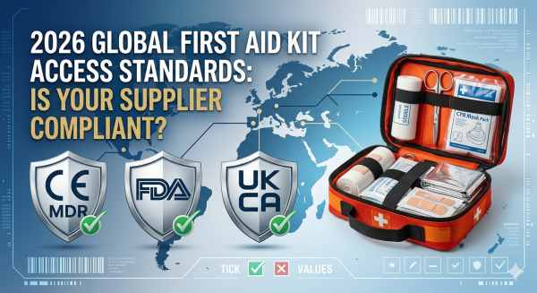 Estándares del mercado mundial de botiquines de primeros auxilios 2026: ¿Su proveedor los cumple plenamente?
