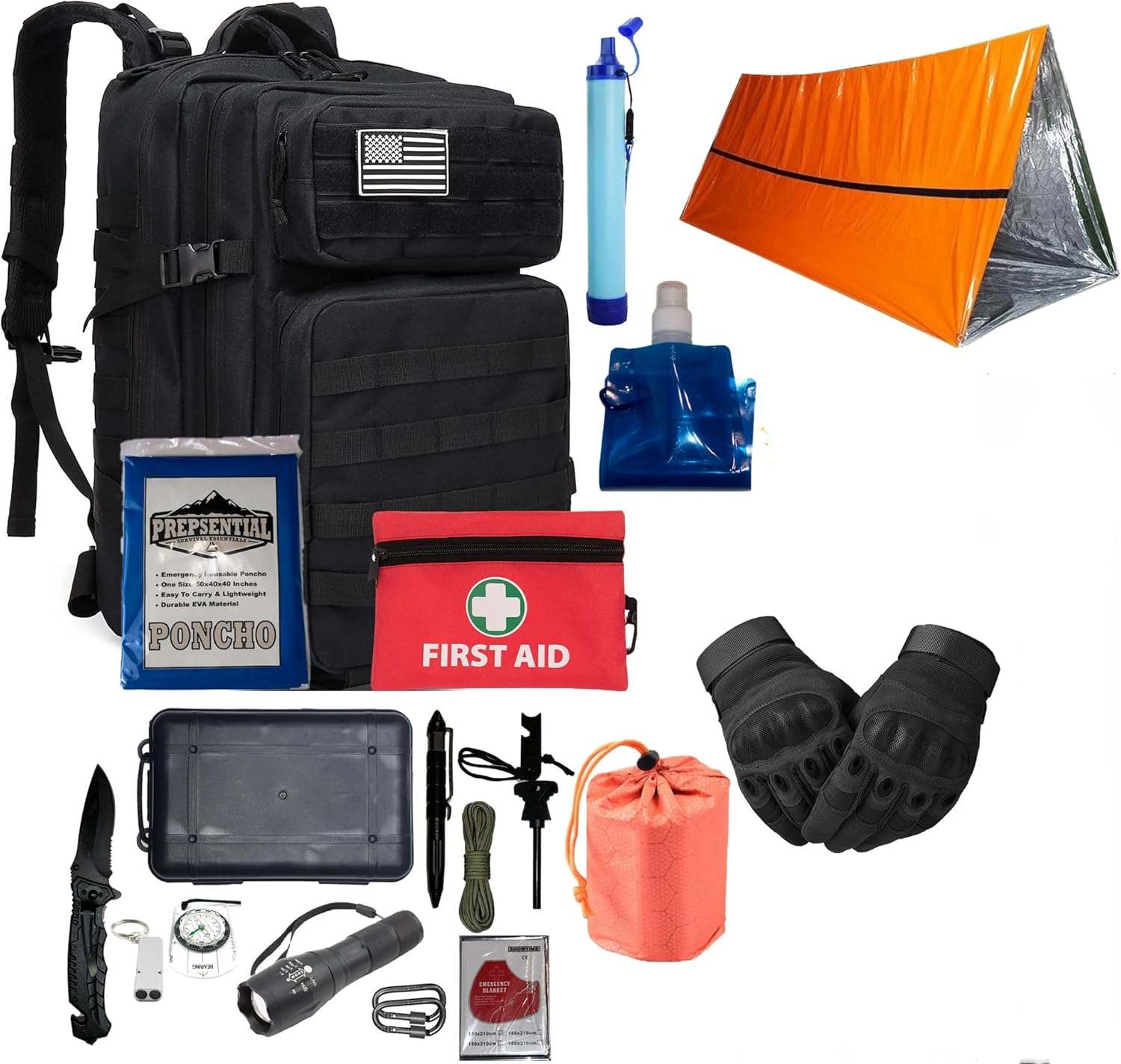 mochila de supervivencia Klit 72 horas