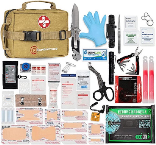 Surviveware Kit completo de primeros auxilios premium