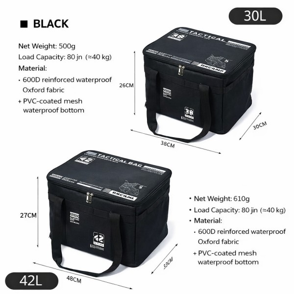 bolsa de almacenamiento táctica